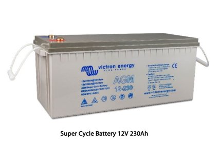 Victron Energy 12V 230Ah AGM Super Cycle BAT412123081
