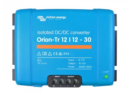 Victron Energy Měnič napětí Orion Tr 12/12-18A (8-17Vdc na 12V 220W) galvanicky izolovaný; 220W; oitr12/12-18