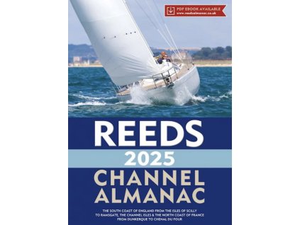 Reeds Channel Almanac 2025 - obálka - YachtNet