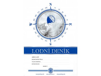Lodní deník malý pro zápis plaveb - YachtNet