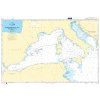 Námořní mapa ADMIRALTY BA4301 – Západní Středomoří / Mediterranean Sea Western Part