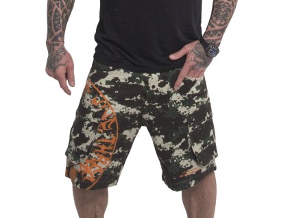 CSB23002 Yakuza Tweak cargo šortky maskáčové P 79,90E