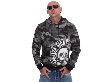 HOB23012 Yakuza Mikina s kapucí Tweak maskáčová šedá P 85,90E