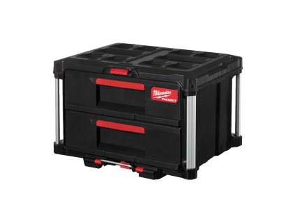 Milwaukee Box na nářadí PACKOUT se 2 zásuvkami