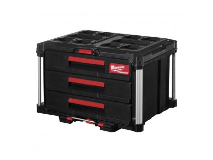Milwaukee Box na nářadí PACKOUT se 3 zásuvkami