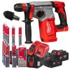 Aku bourací/vrtací kladivo Milwaukee M18BLHX100P-502P