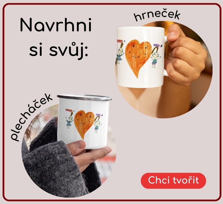 navrhni si svůj plecháček a hrnečk