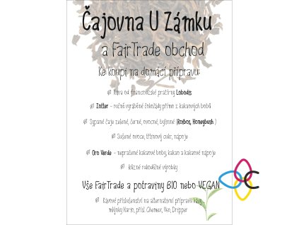Leták čajovna