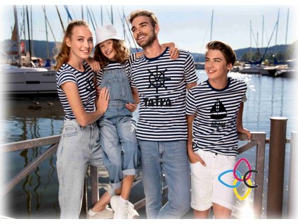 sailor trička rodina