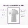 Detaily pánského trička