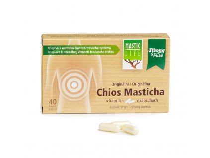 Masticlife Strong and Pure, Chioská Masticha 40 kapsúl