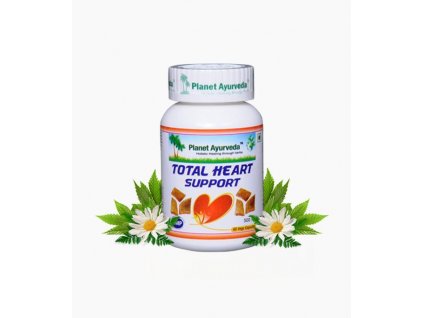 total hearth support kapsule Ajurvédska zmes s účinnými bylinami na podporu srdca a celej srdcovocievnej sústavy. Môžete kombinovať s liekmi - shop.zdravienka.sk