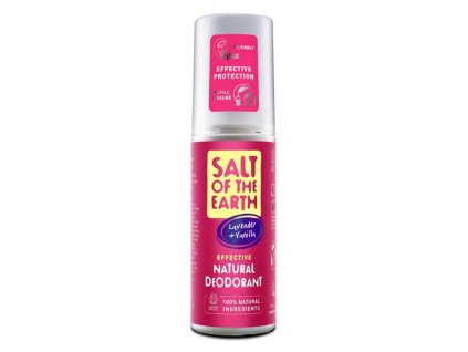 salt of the earth spring deo sprej pure aura levandule vanilka 100 ml