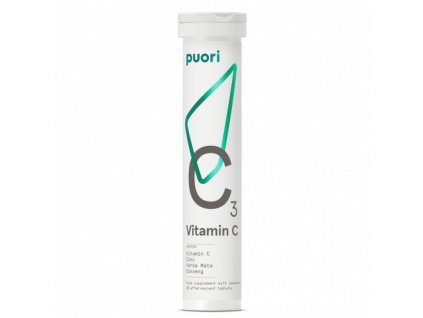 Vitamín C PUORI - 20 šumivých tabliet bez umelých prísad shop.zdravienka.sk