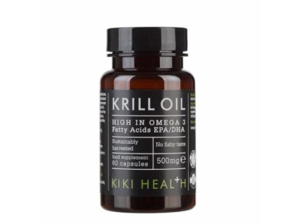 Kiki Health Krill Oil - bohatý zdroj OMEGA 3 + ASTAXANTÍN - ZDRAVIENKA ESHOP