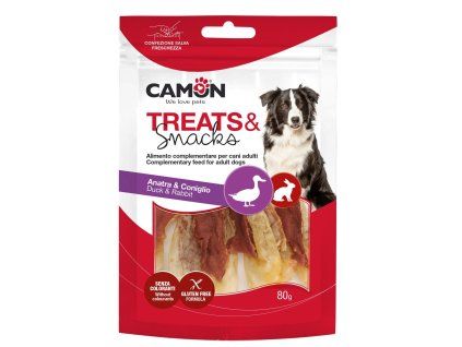 CAMON SNACKS OUŠKO 9 cm KACHNA 80 g