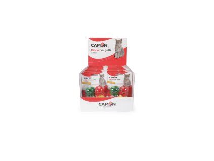 MÍČEK BAMBULE MIX 4ks 3,5cm + ŠANTA CAMON