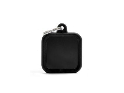 BLACK SQUARE ALU BLACK RUBBER