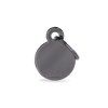 BASIC BLACK CHROME SMALL CIRCLE BRASS