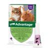 ADVANTAGE 4 X 0,8ML PRO KOCKY NAD 4KG