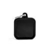 BLACK SQUARE ALU BLACK RUBBER