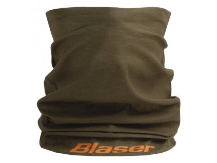 Multifunkční šátek Blaser olivový
