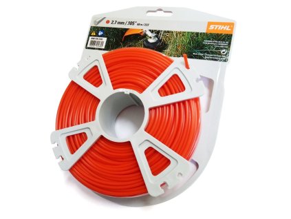zaci struna stihl 2,7 mm x 68 m kulata 00009302343