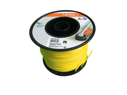 stihl fil debroussailleuse nylon carre 3mm 168m jaune 9302619 00009302619