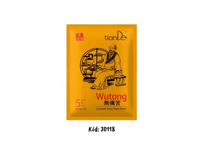 Telová náplasť Wutong (5 ks) zameraná na úľavu od bolesti