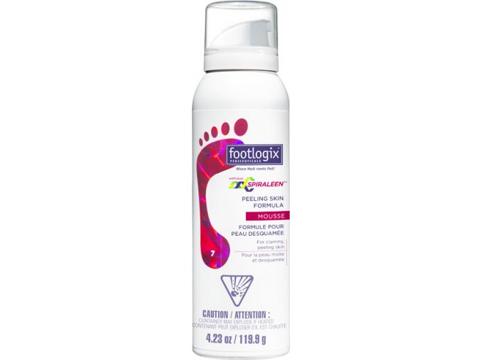 Footlogix Peeling Skin Formula (7) - pena pre šúpajúcu sa pokožku, 125 ml