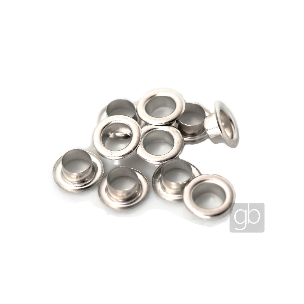 Kovový střed průvlek do korálků Otvor 5 mm Platina (Velikost produktu 5 mm, Barva Platinová)