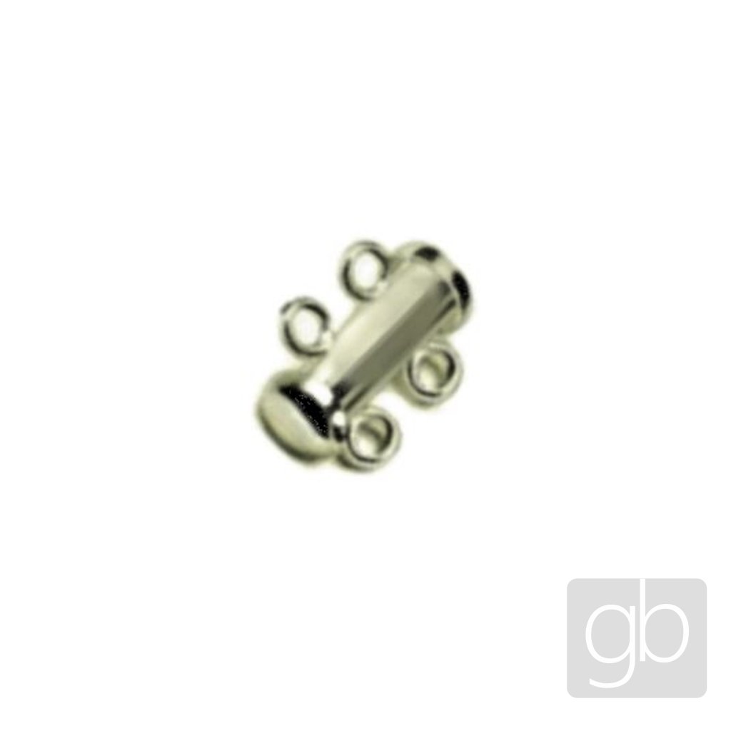 Magnetické zapínání zasouvací 2 × 2 očka (Velikost produktu 2 mm × 2 mm, Barva Staromosaz)