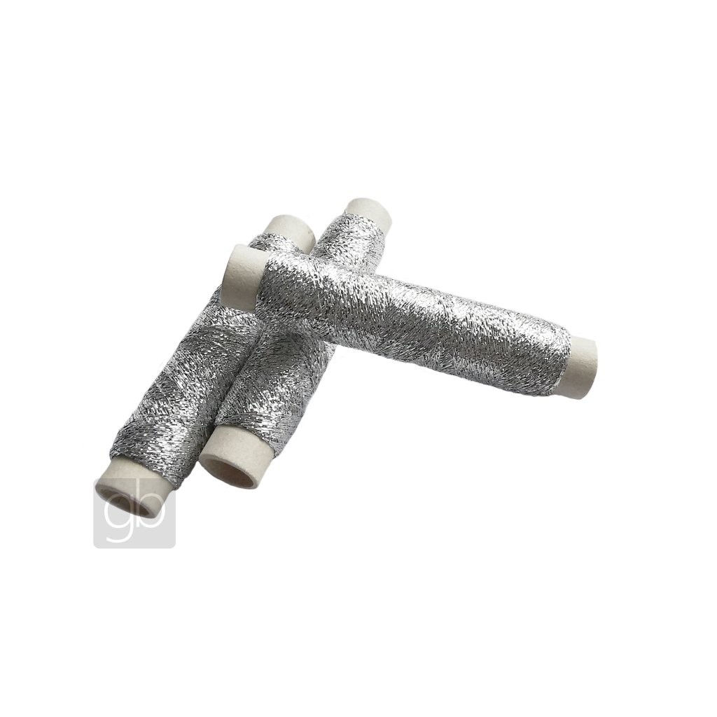 Nit efektová TITANO 50 m Stříbrná (Velikost produktu 50 m, Barva Stříbrná)