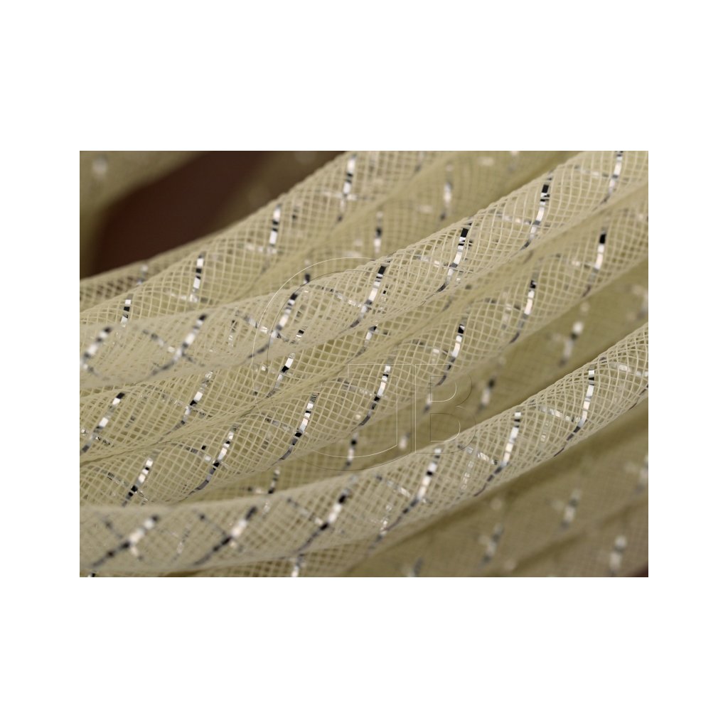 Pružná návleková síťka MESH TUBING 8 mm Béžová K1417 (Velikost produktu 8 mm, Barva Béžová)