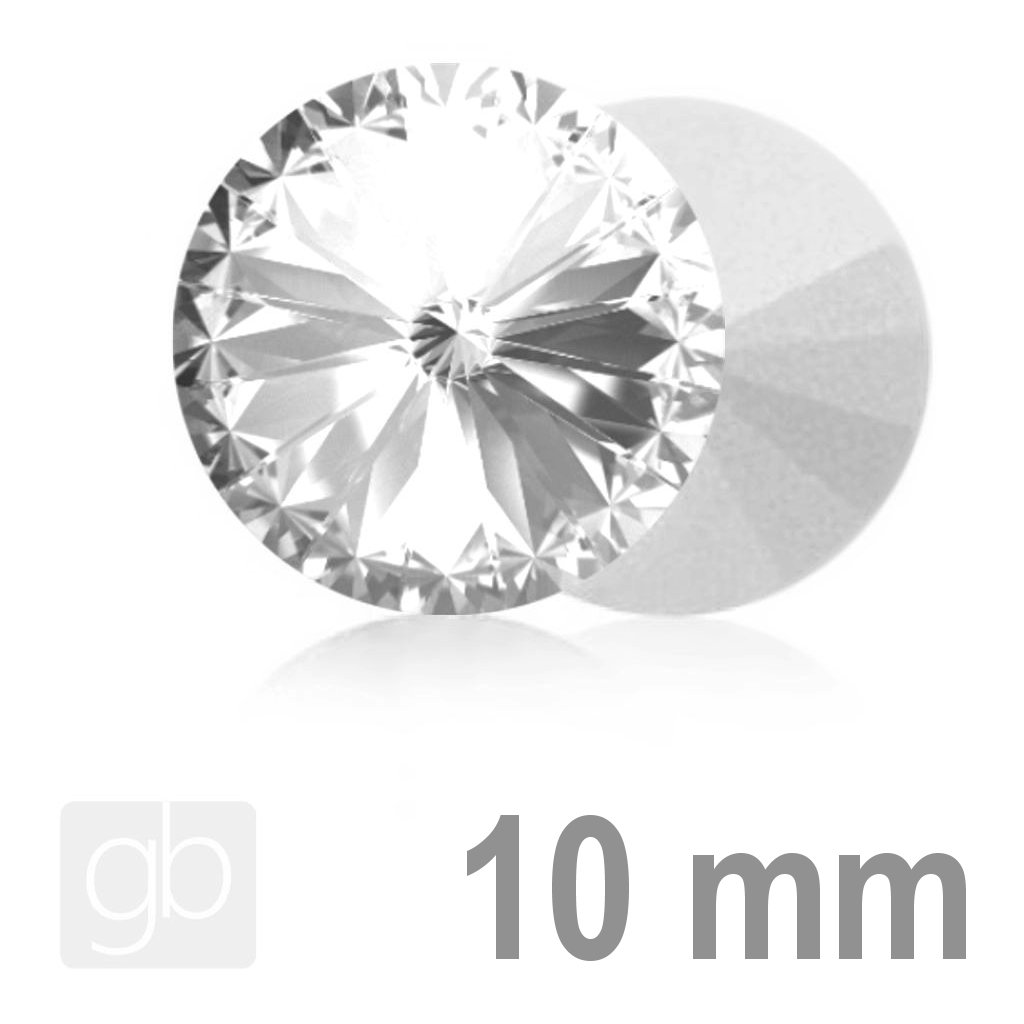 Rivoli R1 čírá 10 mm (Velikost produktu 10 mm, Barva Čirá)