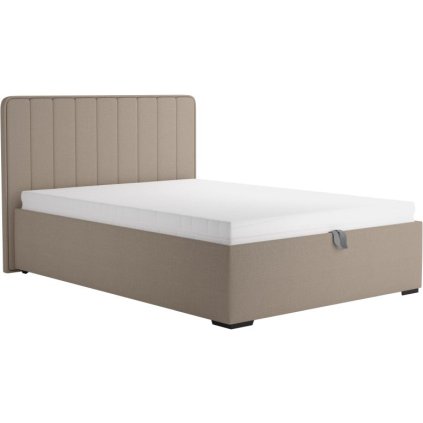 Posteľ AUGUST, Malmo new 08 - Blanář (Šírka postele 140x200cm, Typ matraca Bez matraca)