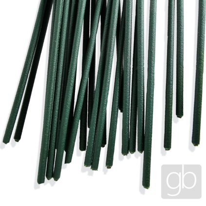 DRAT059 1%20Floristic%20wire%20with%20plastic%202.1%20x%20400%20mm%20green%201%20pc