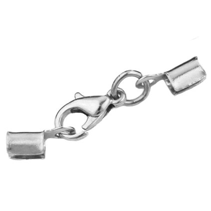 Karabinka s koncovkami (Barva Platinová)