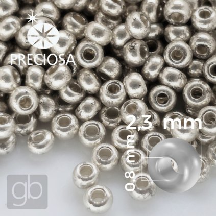 Preciosa%20rokajl%2010%20st%C5%99%C3%ADbrn%C3%A1%20Silber%20Silver%2018303