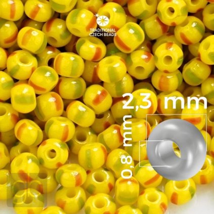 Preciosa%20STRIPED%20rokajl%2010%20Zelen%C3%A1%20%C4%8Cerven%C3%A1%20%C5%BDlut%C3%A1%2083150