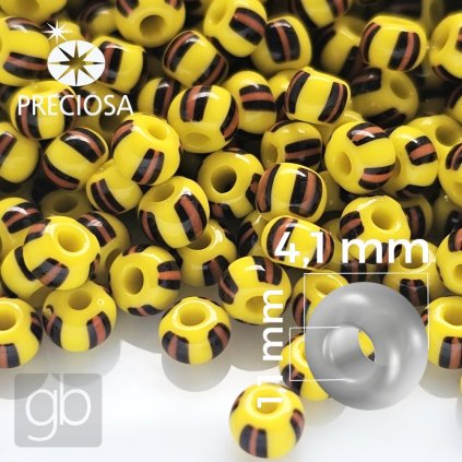 Preciosa koralky rokajl 6 striped%2083950