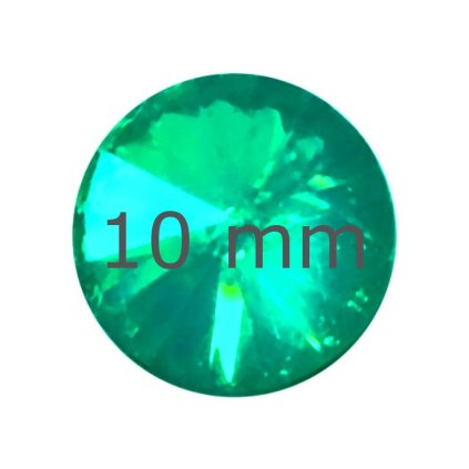 Rivoli Zelená MAT 10 mm R253_10 (Velikost produktu 10 mm, Barva Zelená)