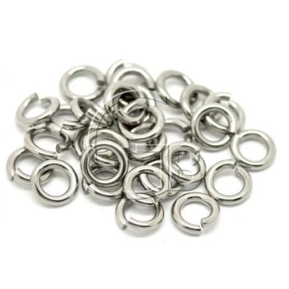 STRONG spojovací kroužky zesílené PLATINA (Barva Platinová)