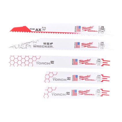Sawzall Blade Sets (Ks. v balení 5, Délka pilového plátku (mm) ---)