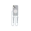 Kryt se šňůrkou na iPhone 15 - Tech-Protect, Magnecklace MagSafe Crayon Gray