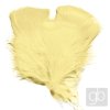 Peří dekorační Žlutá 48 ks / 10 cm (Velikost produktu 10 cm , Barva Žlutá)
