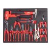 14 pc Pliers and Hammer Set Foam Insert (Ks. v balení 14)