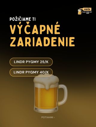 Toto chceš mať na svojej akcii 🍻🔥 Čapované pivo kdekoľvek, bez stresu 🍺 👉 LINDR PYGMY 25/K jednokohútikový výčap ideálny...