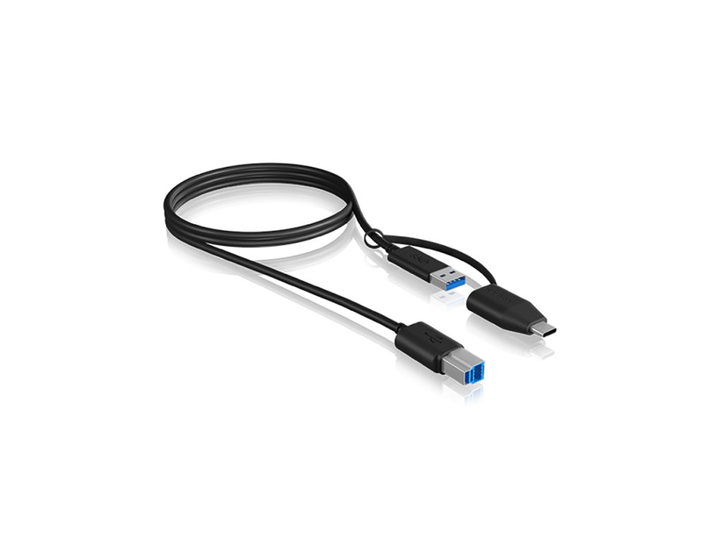 RAIDSONIC Prepojovací kábel z USB 3.2 Type-C + A IB-CB032