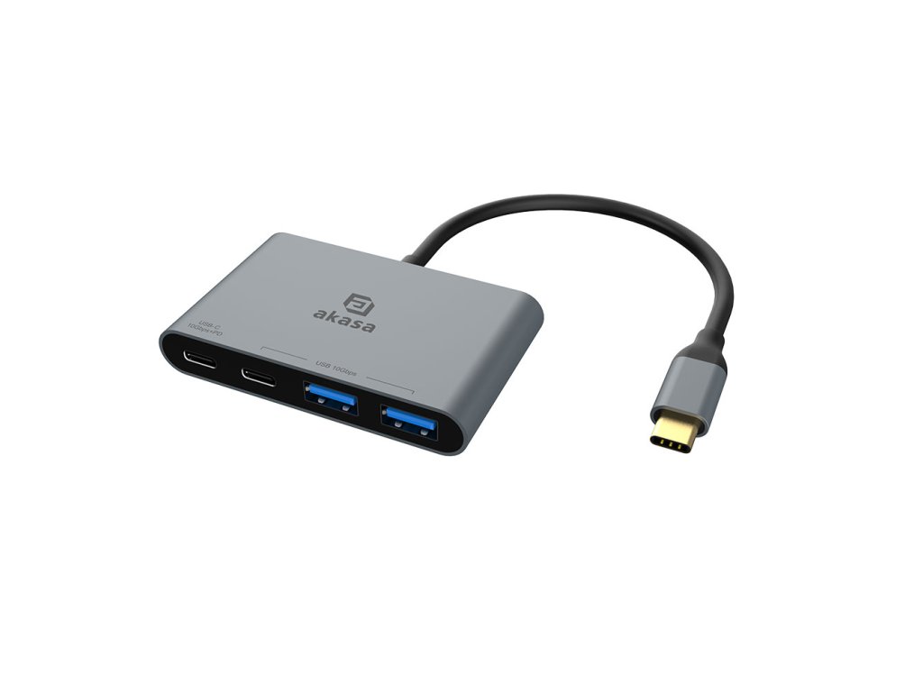 AKASA - USB Type-C 4-In-1 Hub AK-CBCA31-18BK